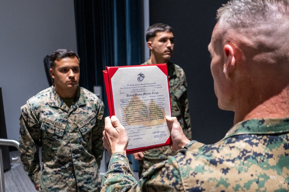 MRF-D 24.3: USINDOPACOM Fleet Master Chief David Isom visits Marines, Sailors in Darwin