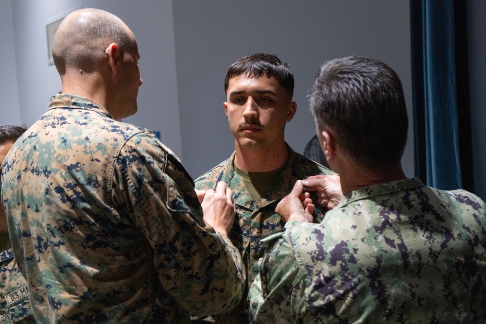 MRF-D 24.3: USINDOPACOM Fleet Master Chief David Isom visits Marines, Sailors in Darwin