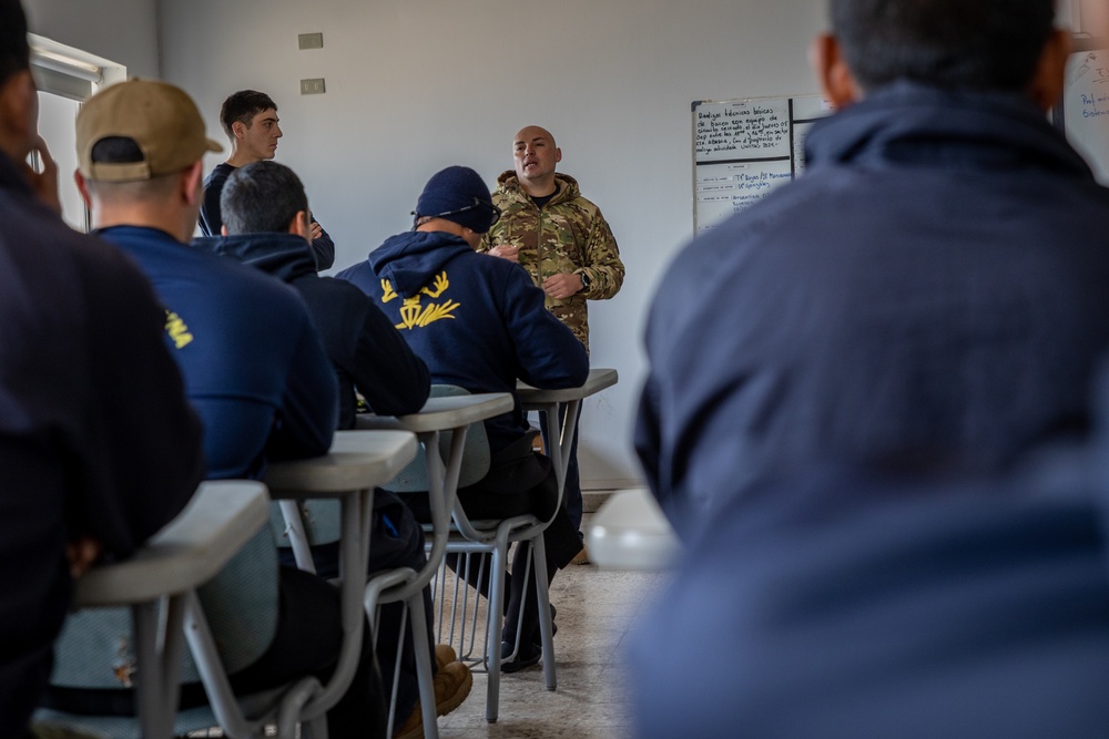 U.S. Marines and partner nations conduct dive operations during UNITAS LXV