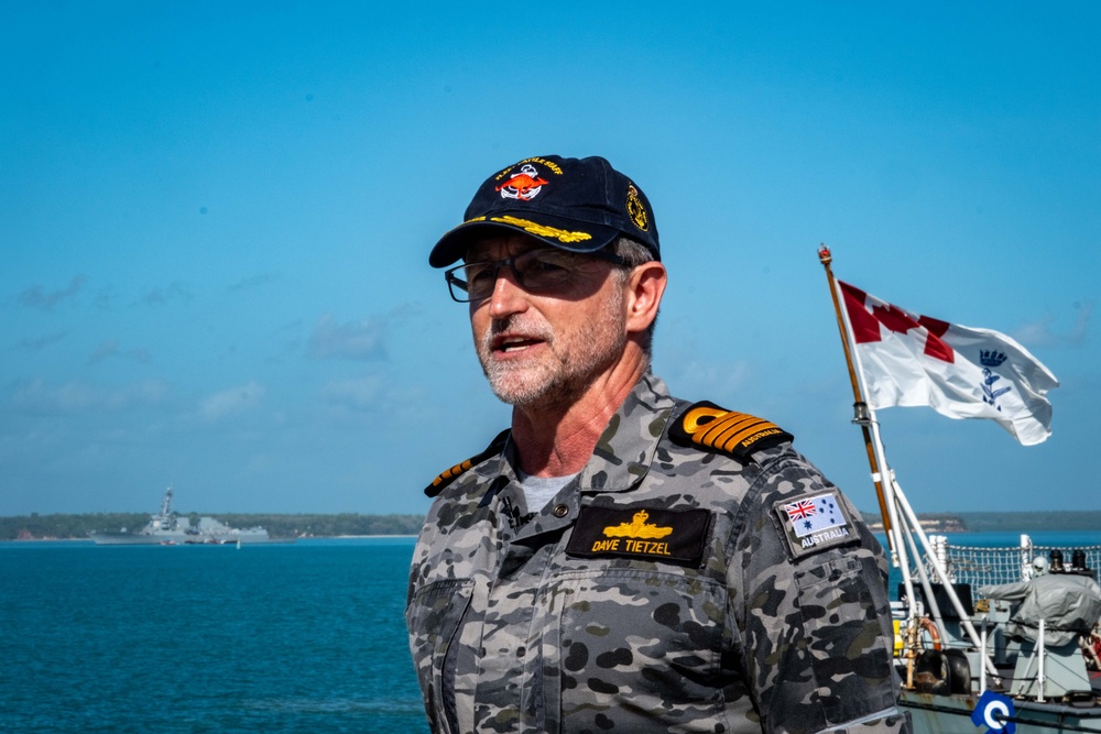 Royal Australian Navy hosts press conference to open Exercise Kakadu 2024