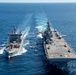 USS Boxer (LHD 4) Conducts Replenishment At Sea
