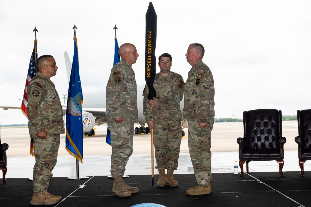 714th Aircraft Maintenance Squadron Inactivation Ceremony