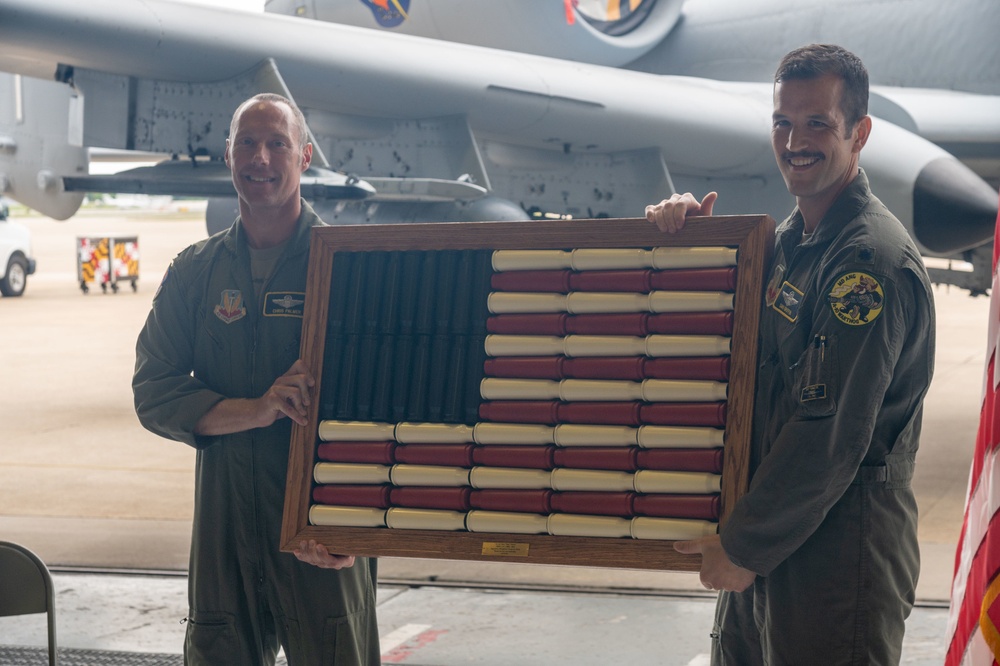 104th Fighter Squadron Change of Command