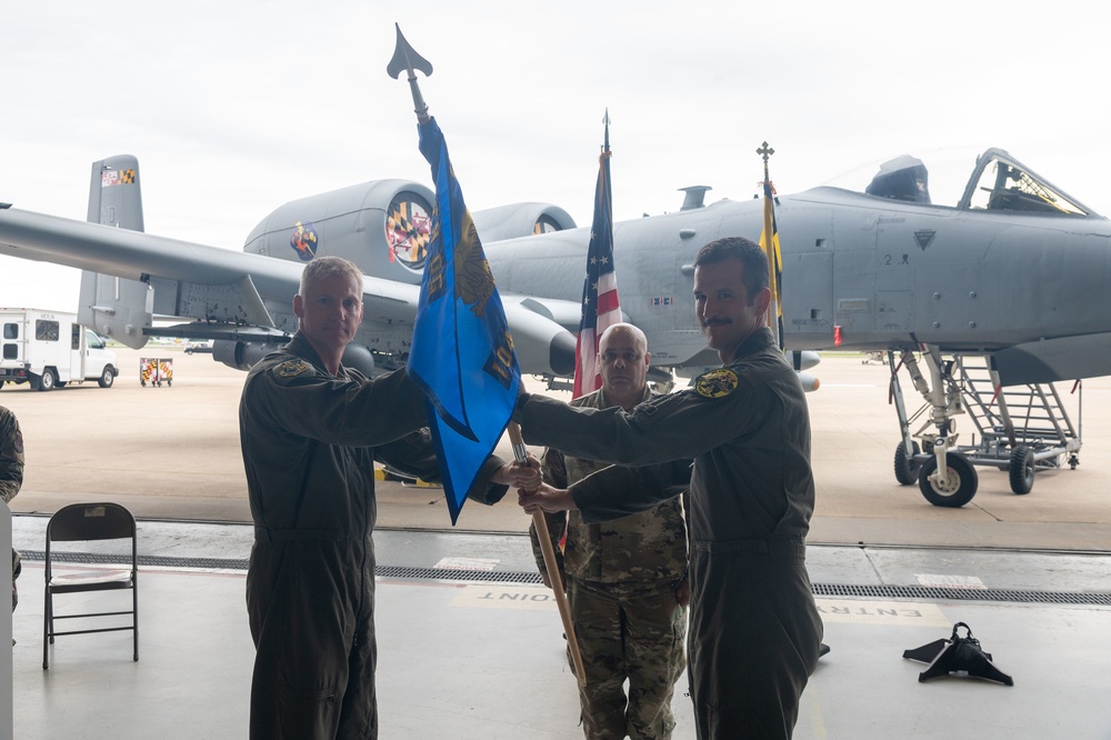 104th Fighter Squadron Change of Command