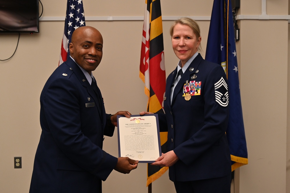 Chief Master Sgt. Theresa D. Hall Retirement Ceremony