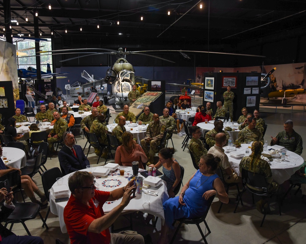 Local community celebrate 117 ARW service