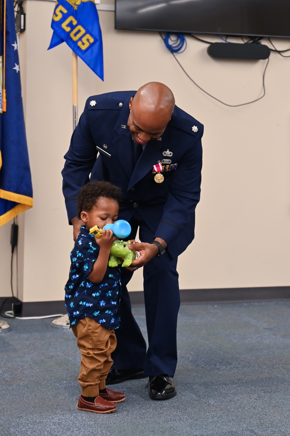 275th Cyber Operations Squadron change of command