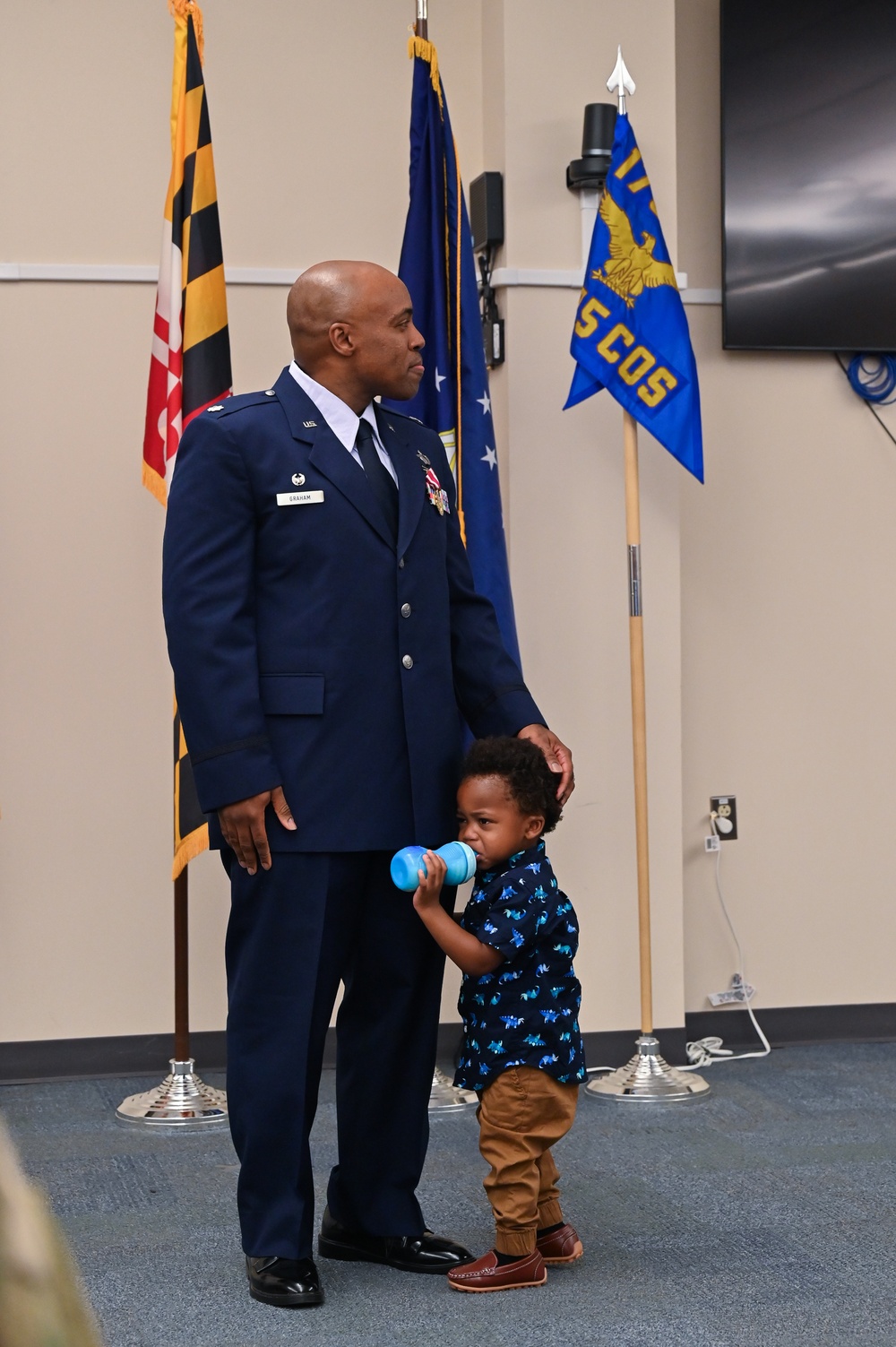 275th Cyber Operations Squadron change of command