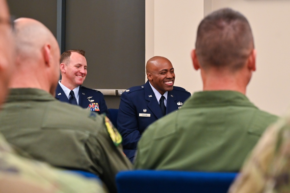 275th Cyber Operations Squadron Change of Command ceremony