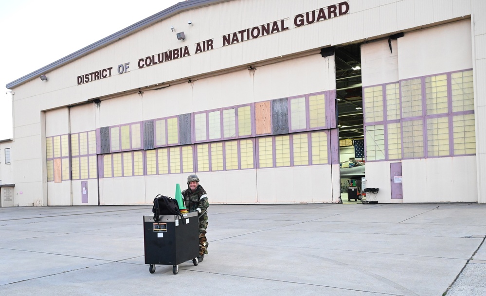 D.C. Air National Guard members participate in an Operational Readiness Exercise