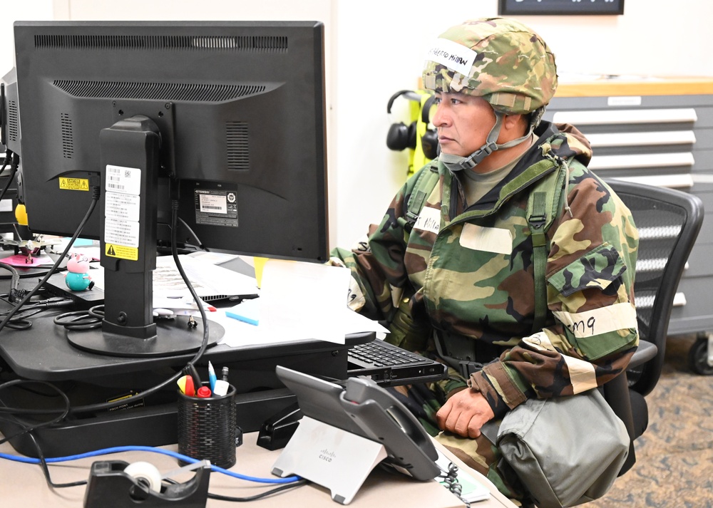 D.C. Air National Guard members participate in an Operational Readiness Exercise