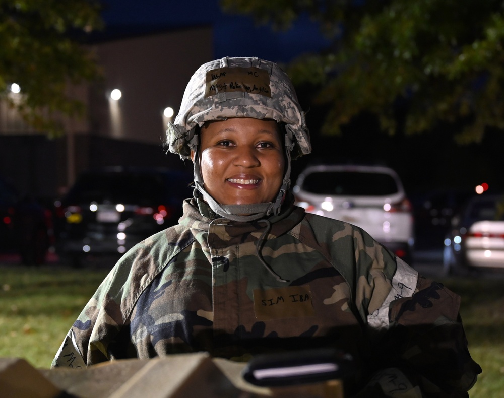 D.C. Air National Guard members participate in an Operational Readiness Exercise