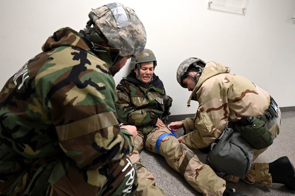 D.C. Air National Guard members participate in an Operational Readiness Exercise