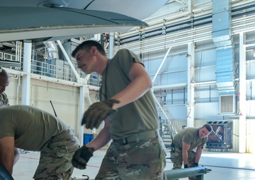 164th Airlift Wing towing evolution