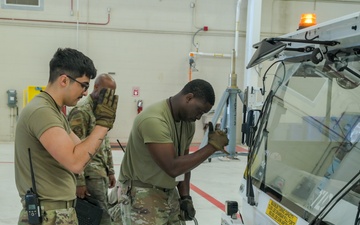 164th Airlift Wing towing evolution