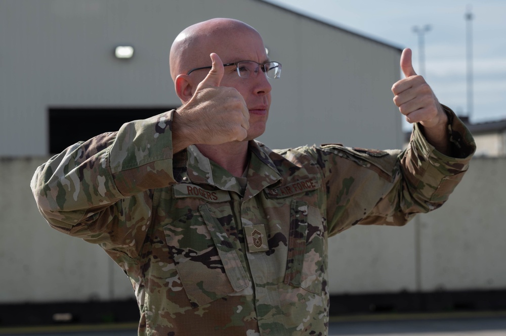 434th LRS Members Complete Forklift Certification