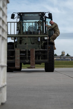 434th LRS Members Complete Forklift Certification [Image 3 of 4]