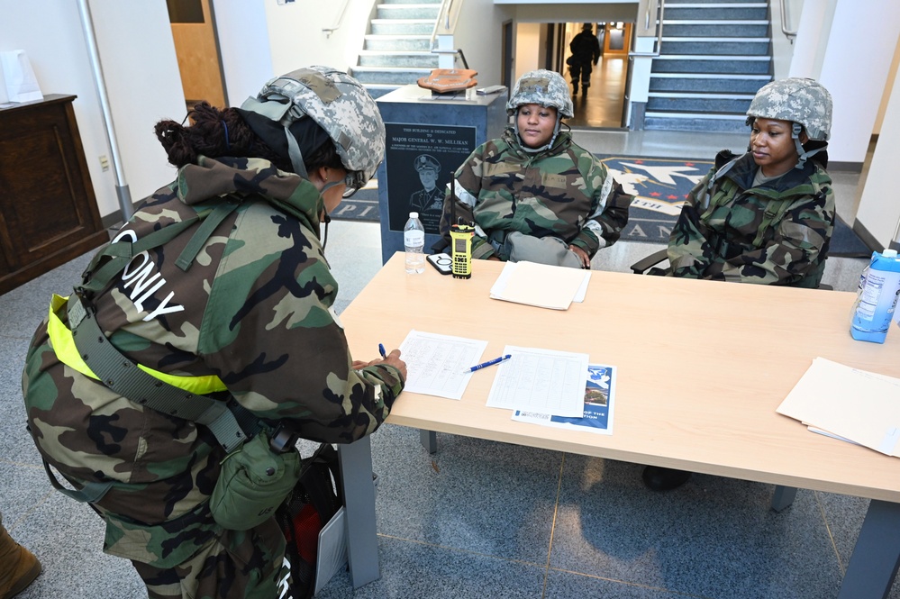 D.C. Air National Guard members participate in an Operational Readiness Exercise