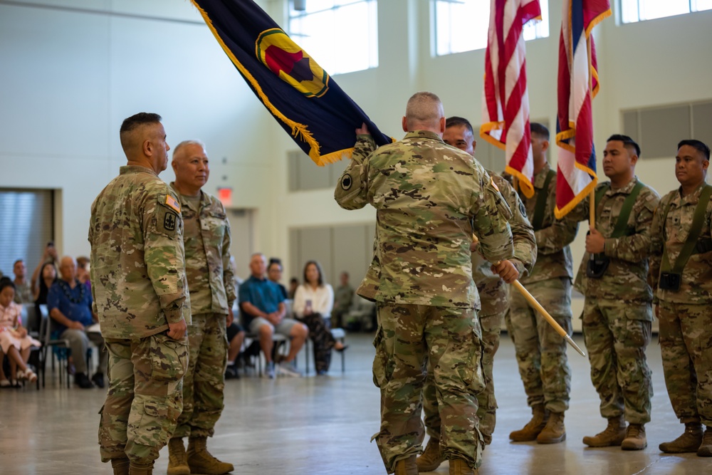 Hawaii Army National Guard Change of Command Ceremony