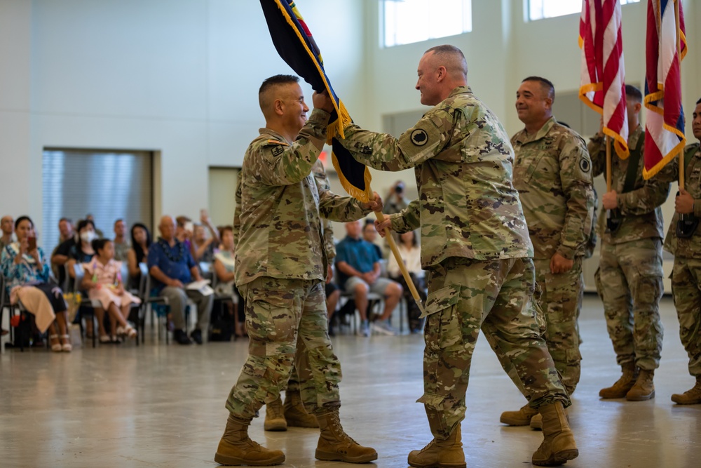 Hawaii Army National Guard Change of Command Ceremony