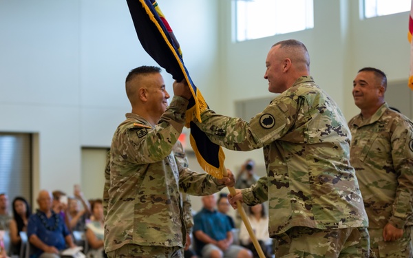 Hawaii Army National Guard Change of Command Ceremony