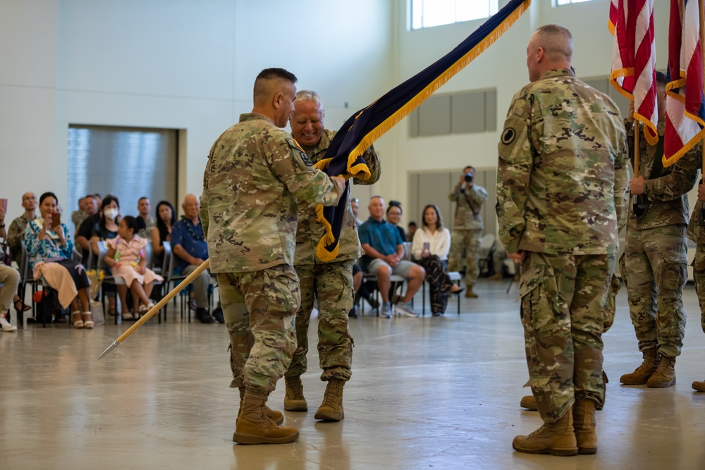 Hawaii Army National Guard Change of Command Ceremony