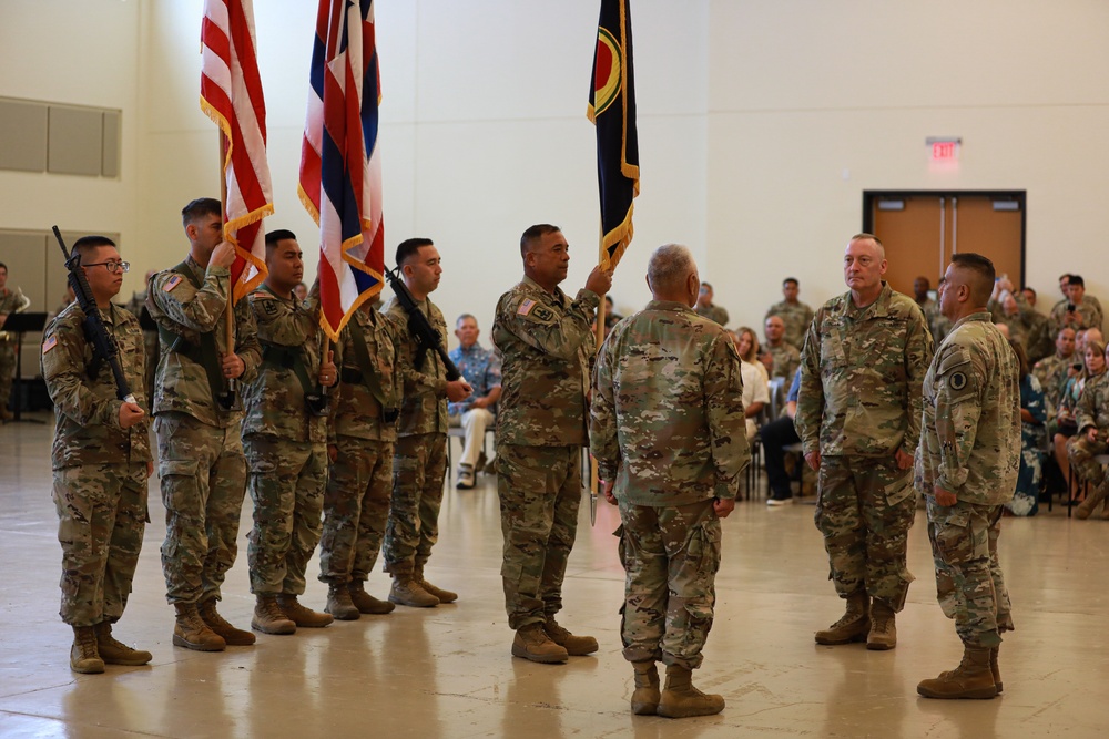 Hawaii Army National Guard Change of Command Ceremony