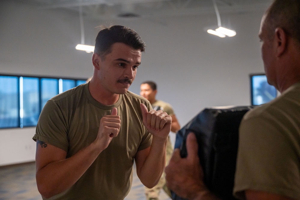 419th Civil Engineering Squadron hosts combative defense training