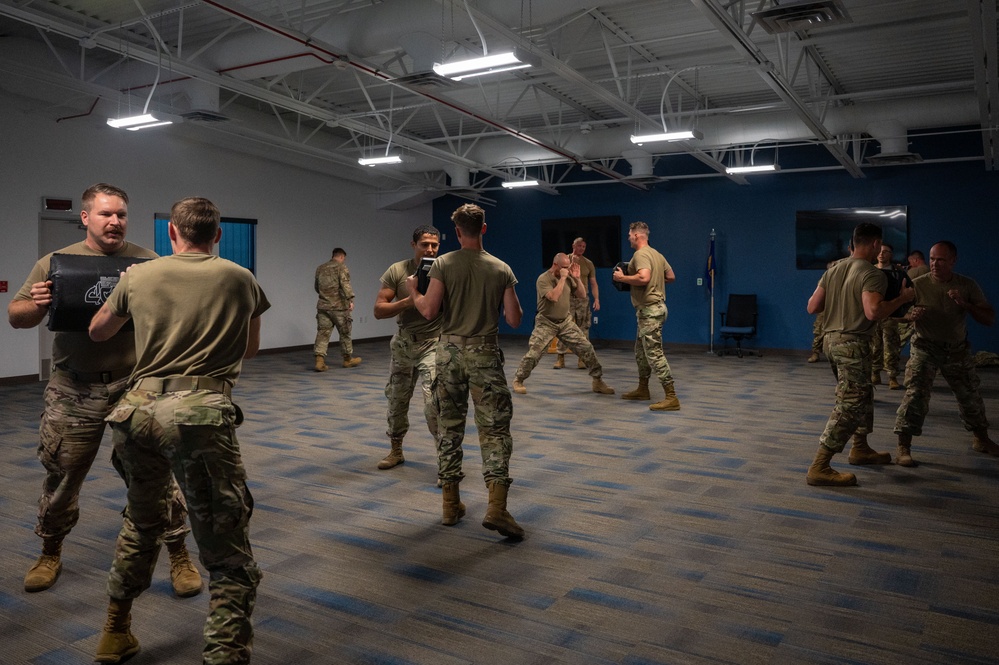 419th Civil Engineering Squadron hosts combative defense training