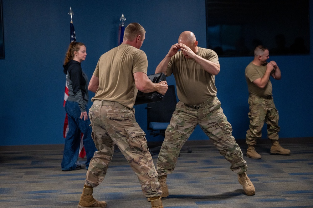 419th Civil Engineering Squadron hosts combative defense training