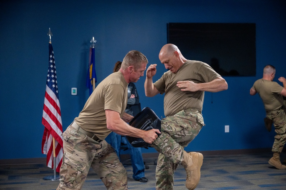 419th Civil Engineering Squadron hosts combative defense training