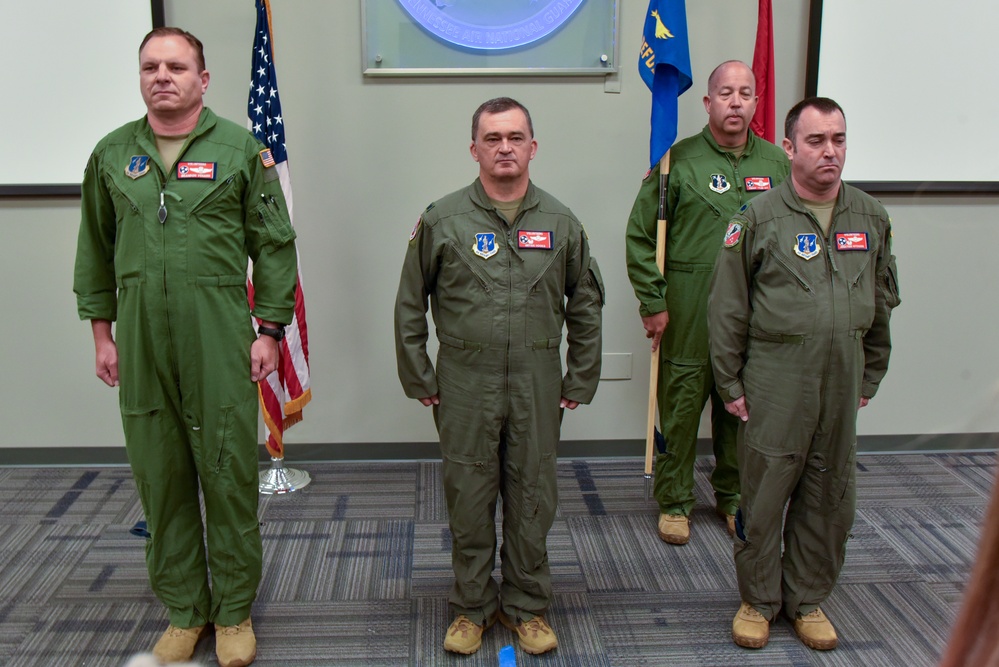 151 st Air Refueling Squadron change of command