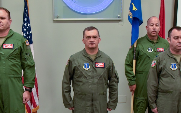 151 st Air Refueling Squadron change of command