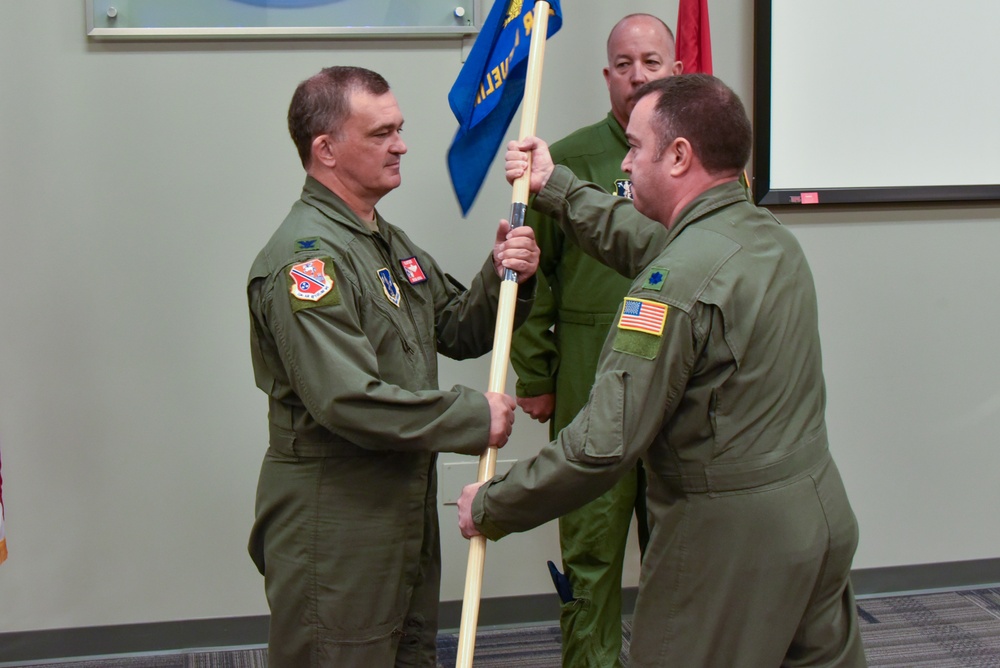 151st Air Refueling Squadron change of command