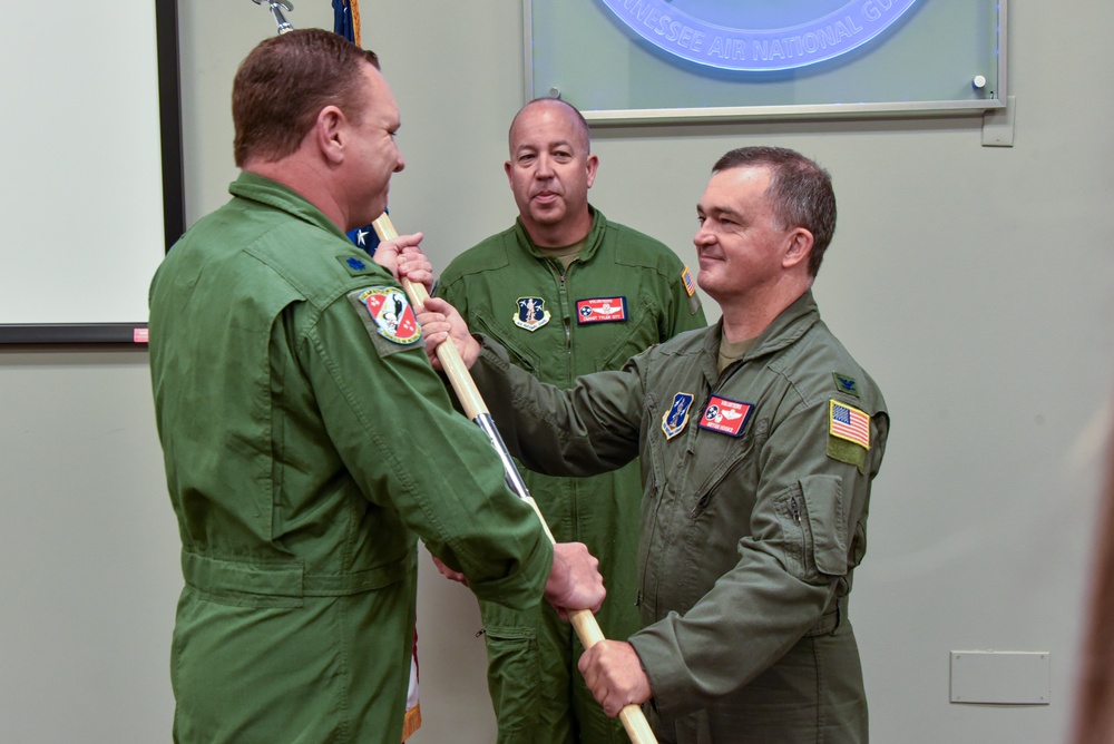 151 st Air Refueling Squadron change of command