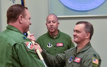 151st Air Refueling Squadron change of command