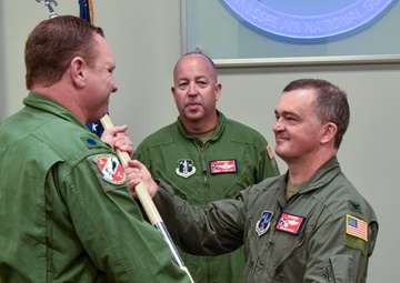 151 st Air Refueling Squadron change of command