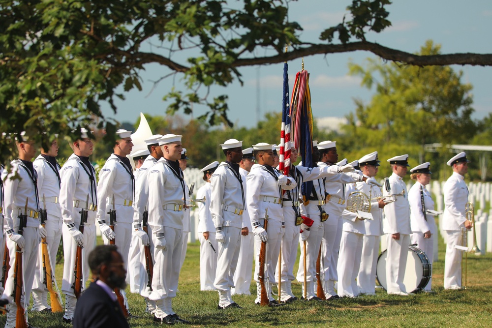 Funeral for U.S. Navy Matt3c David Walker