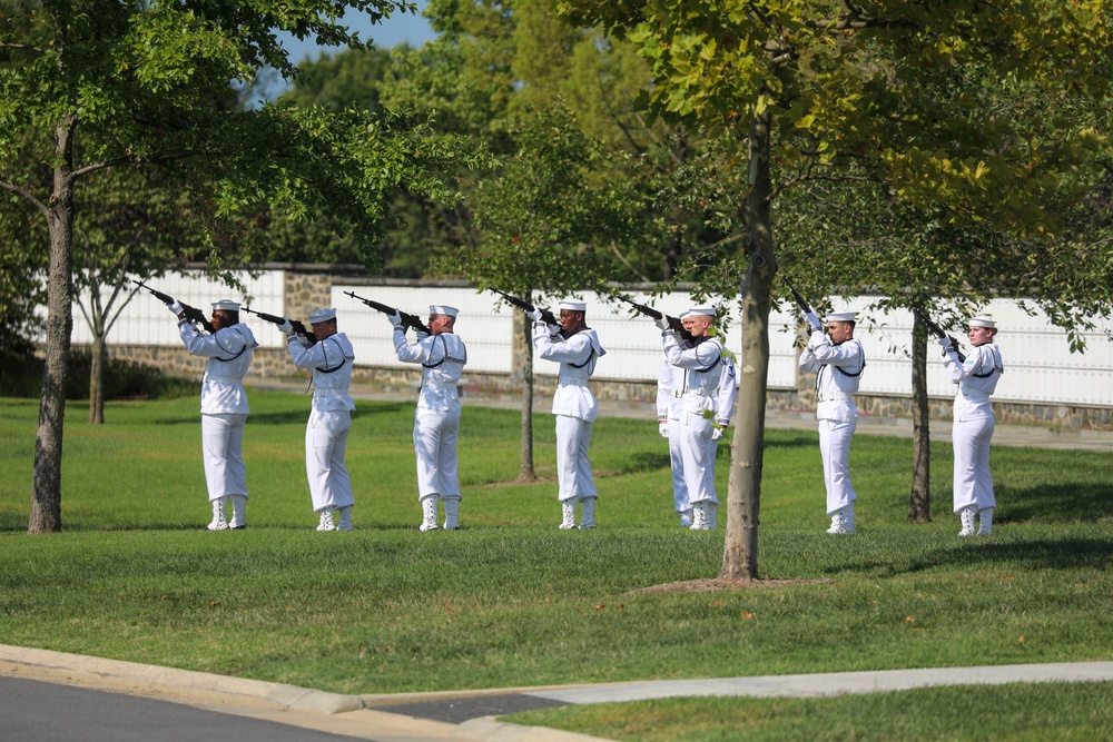Funeral for U.S. Navy Matt3c David Walker