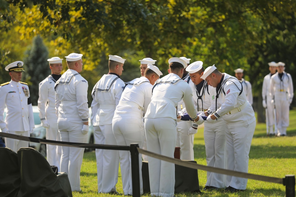 Funeral for U.S. Navy Matt3c David Walker