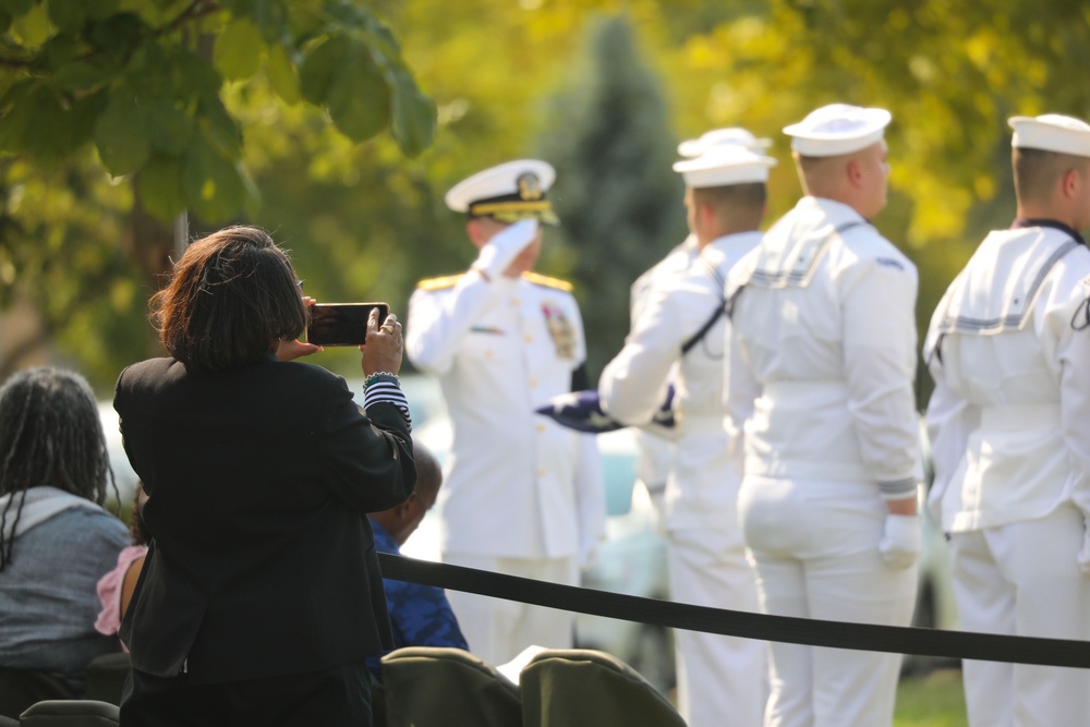 Funeral for U.S. Navy Matt3c David Walker