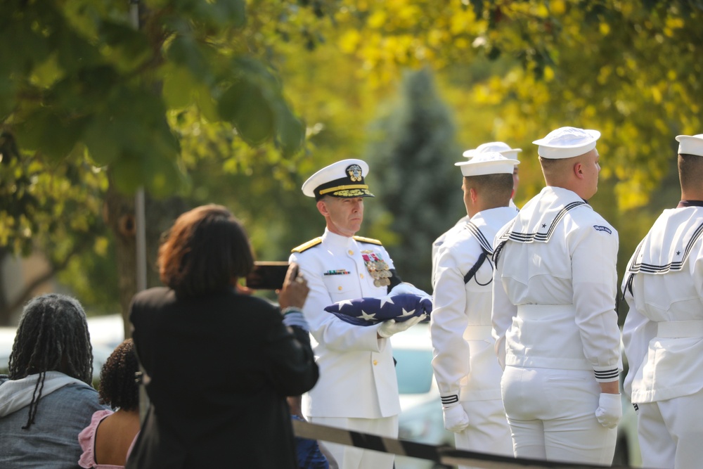 Funeral for U.S. Navy Matt3c David Walker
