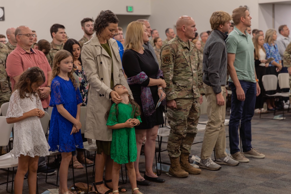 116th Air Control Squadron Mobilization Ceremony