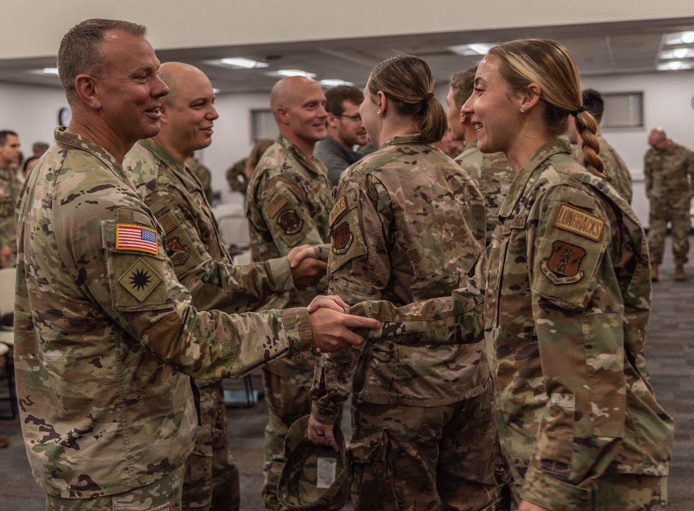 116th Air Control Squadron Mobilization Ceremony