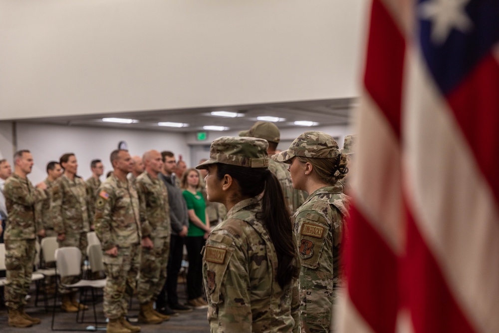 116th Air Control Squadron Mobilization Ceremony