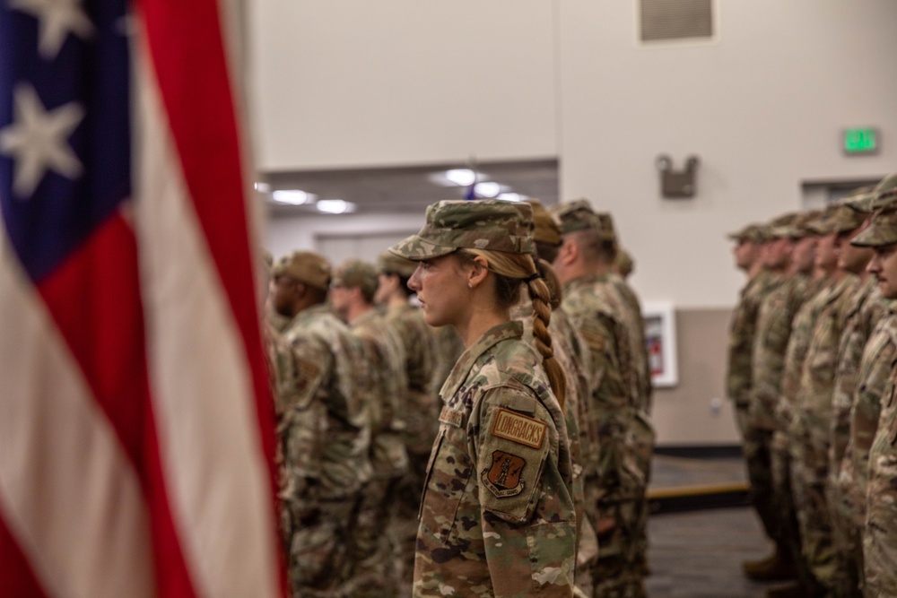 116th Air Control Squadron Mobilization Ceremony