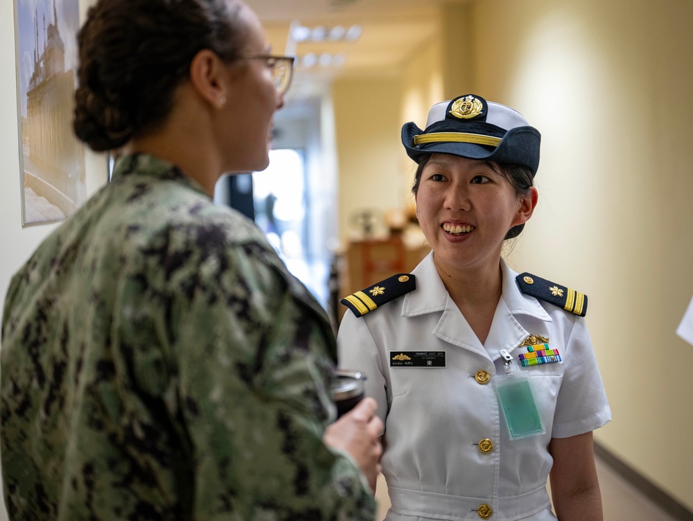 JS Michishio Visits NSTCP Det Guam