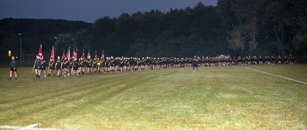 Command Sgt. Maj. Mascarenas final Brigade run