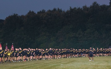 Command Sgt. Maj. Mascarenas final Brigade run