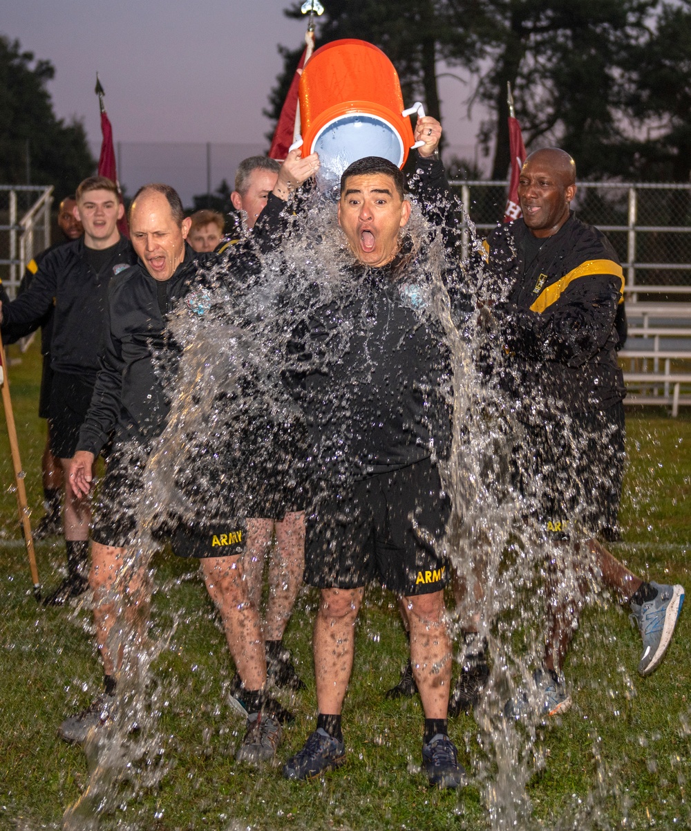 Command Sgt. Maj. Mascarenas final Brigade run